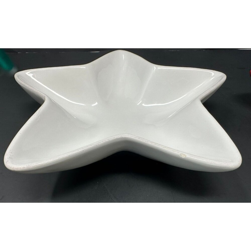 3 PIER 1 STAR SHAPED NESTING SERVING BOWLS Red White Blue Patriotic July 4th HTF - Picture 14 of 15